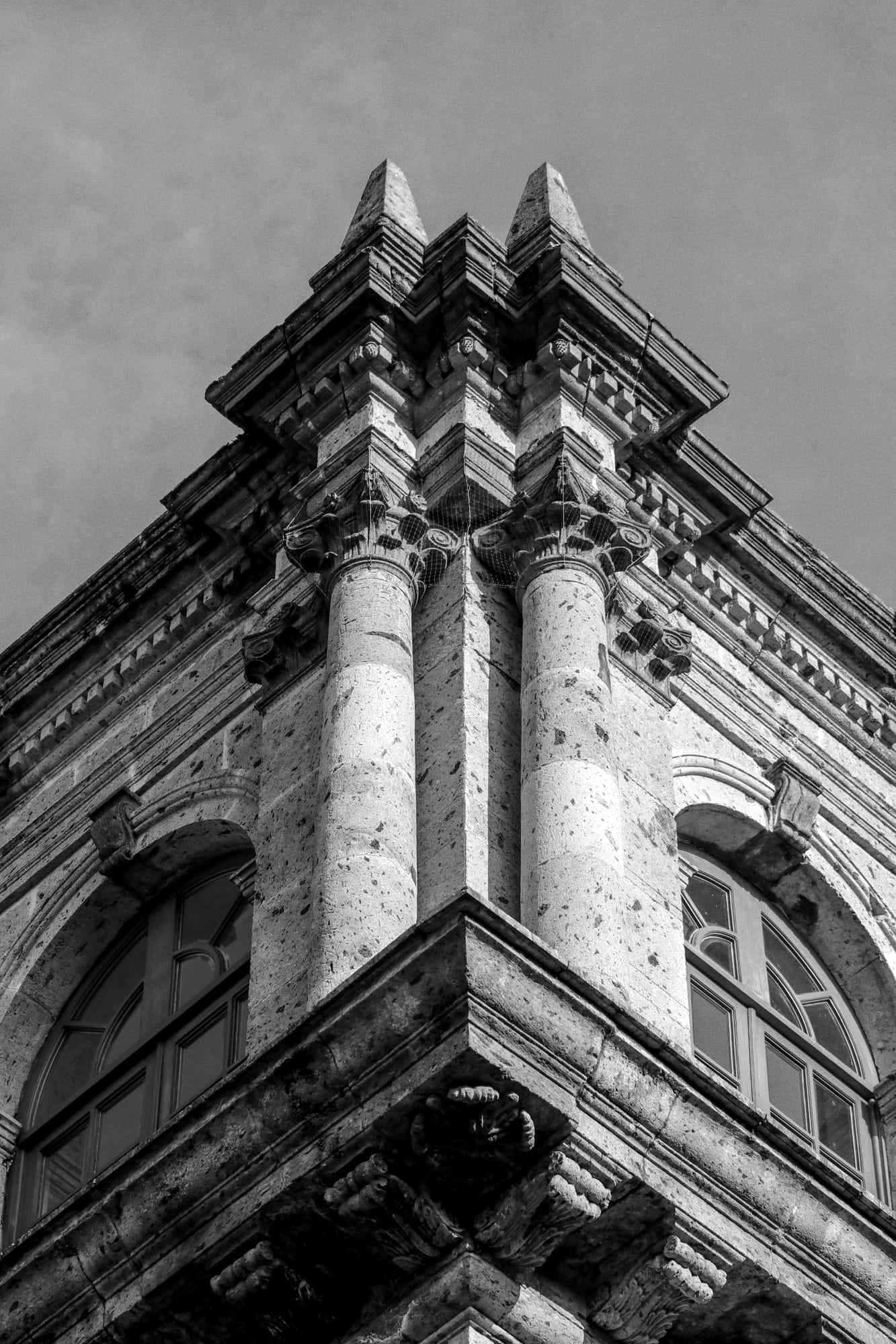 Columnas de cantera del Teatro Degollado, Guadalajara